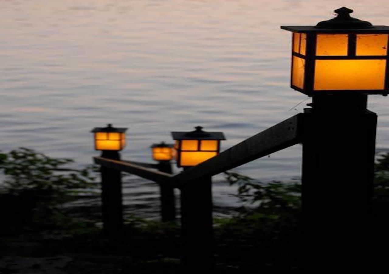 The Elms Waterfront Cottages Lake Luzerne Экстерьер фото